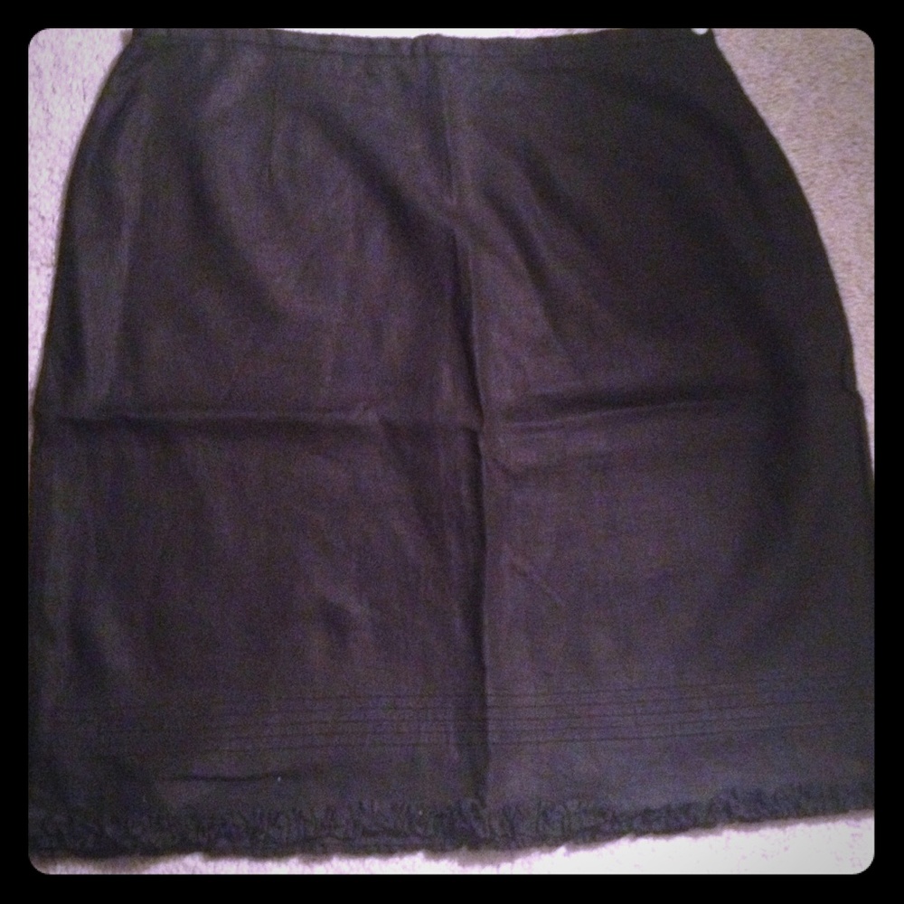 Gap Linen Skirt Black Size 8